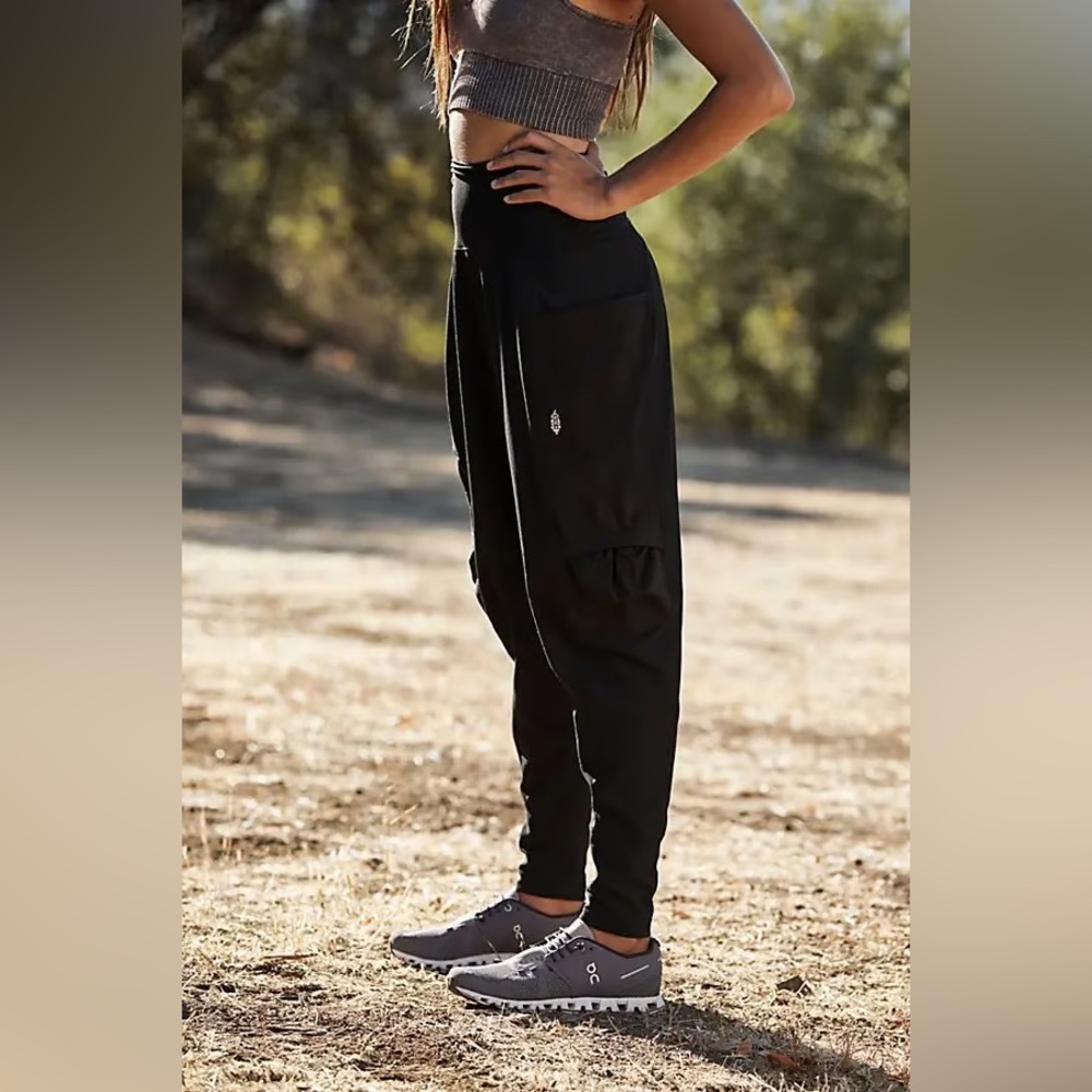 Free People Movement Take a Hike Harem Jogger Pants
Black